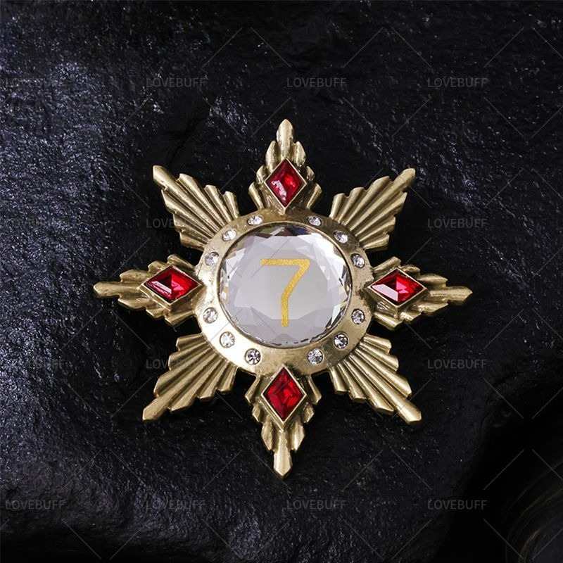 Vintage Collectible Pins - Broche em Forma de Estrela Dourada