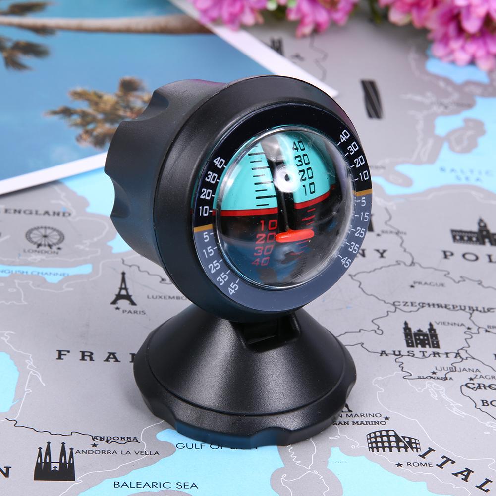 Analog Meter Gauge - Multifunções Carro Inclinômetro Nível Tilt Gauge
