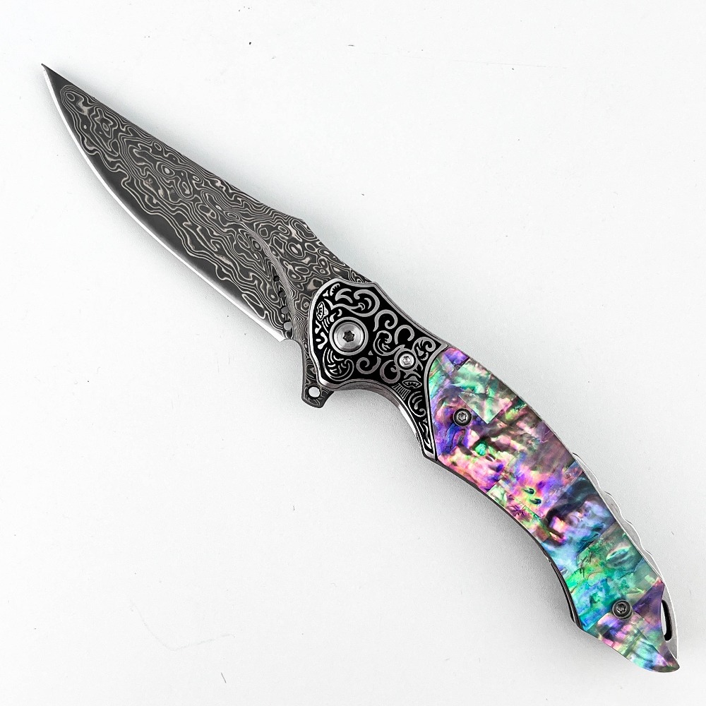 Vintage Collectible Pocket Knives - Nova Faca Dobrável com Lâmina Padrão