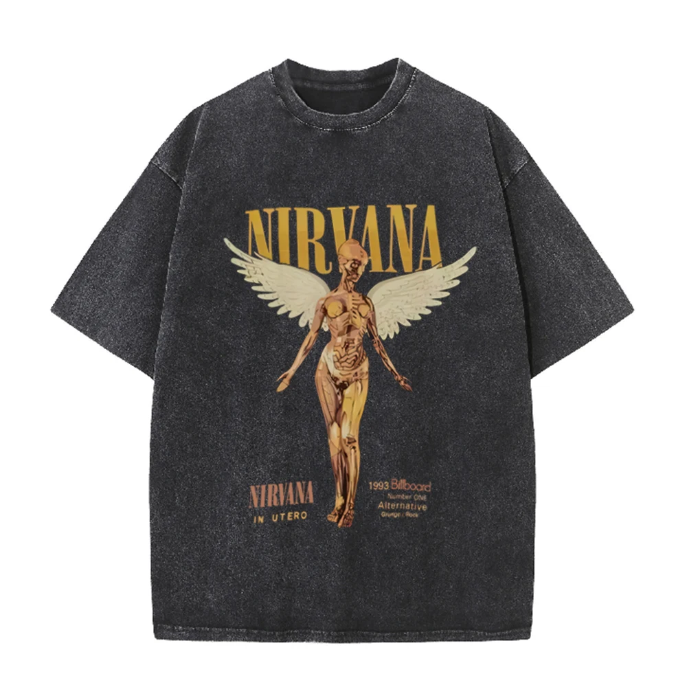 Vintage Things Collection - Camiseta Oversized Retro com Lavagem Ácida,