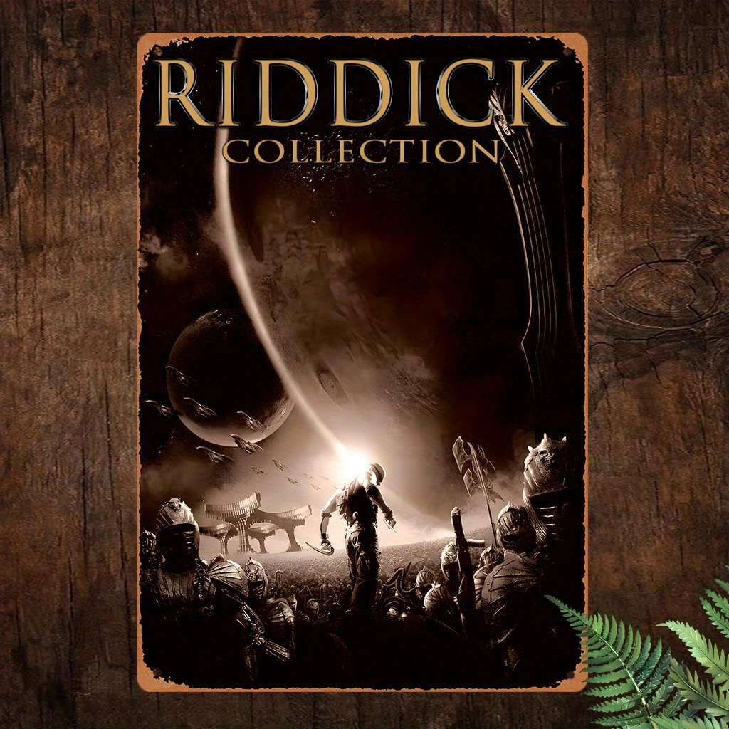 Vintage Collectible Posters - Decoração de Quarto Coleção Riddick Placa