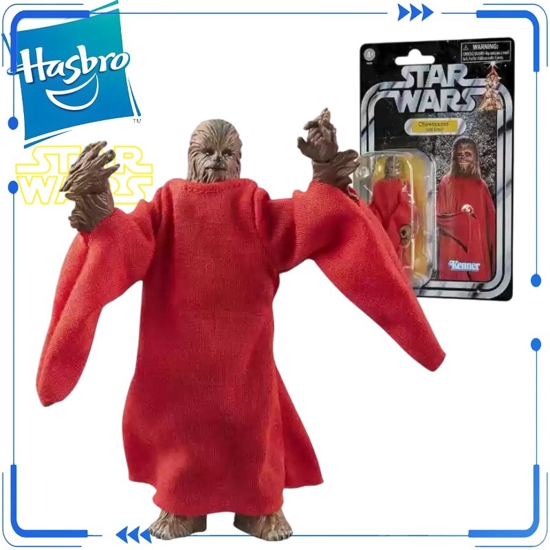 Vintage Star Wars Collectible - Figura de Ação Colecionável Chewbacca Life
