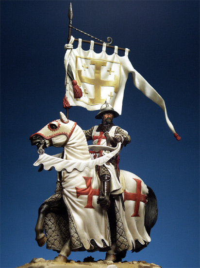 Vintage Things Collection - Figura Colecionável de Cavaleiro Templário 54