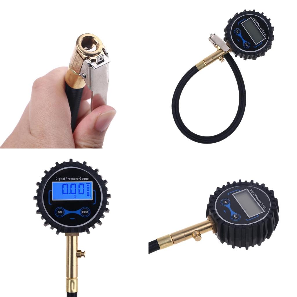 Analog Meter Gauge - Medidor pressão pneus com deflação rápida