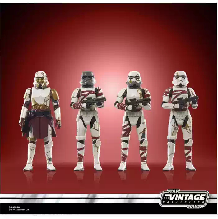 Conjunto de 4 Figuras de Ação  - Vintage Star Wars Collectible avaliação e preço