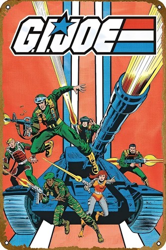 Gi Joe – Poster de tanque, pla - Vintage Collectible Posters avaliação e preço
