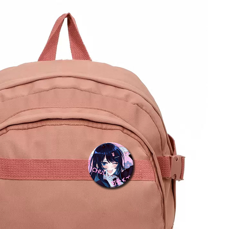 Novo ador kyogen x uta botão m - Vintage Collectible Pins avaliação e preço