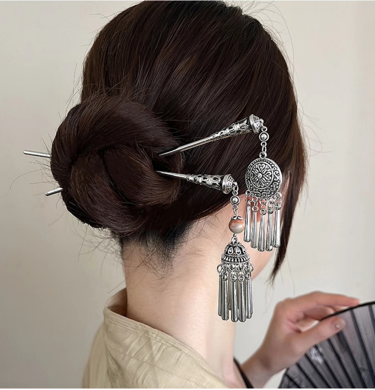 Grampo de cabelo feminino eleg - Vintage Jewelry Collection avaliação e preço