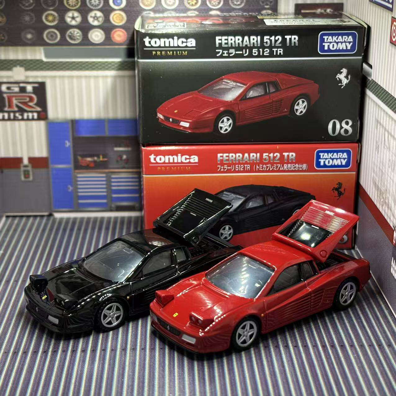 Takara Tomica Premium 08 Ferra - Vintage Collectible Toy Cars avaliação e preço