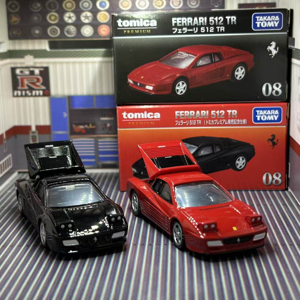 Takara Tomica Premium 08 Ferra - Vintage Collectible Toy Cars avaliação e preço