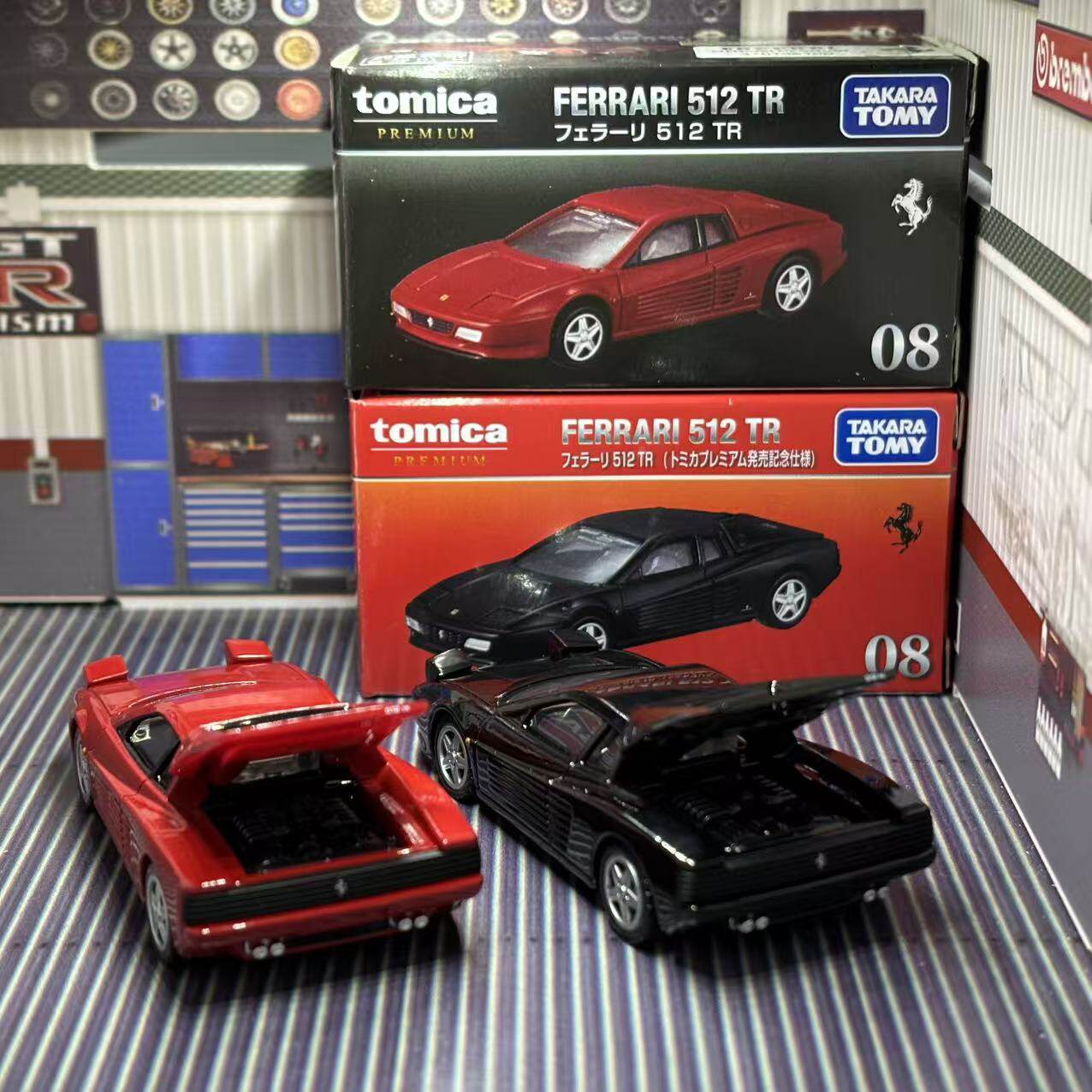 Takara Tomica Premium 08 Ferra - Vintage Collectible Toy Cars avaliação e preço