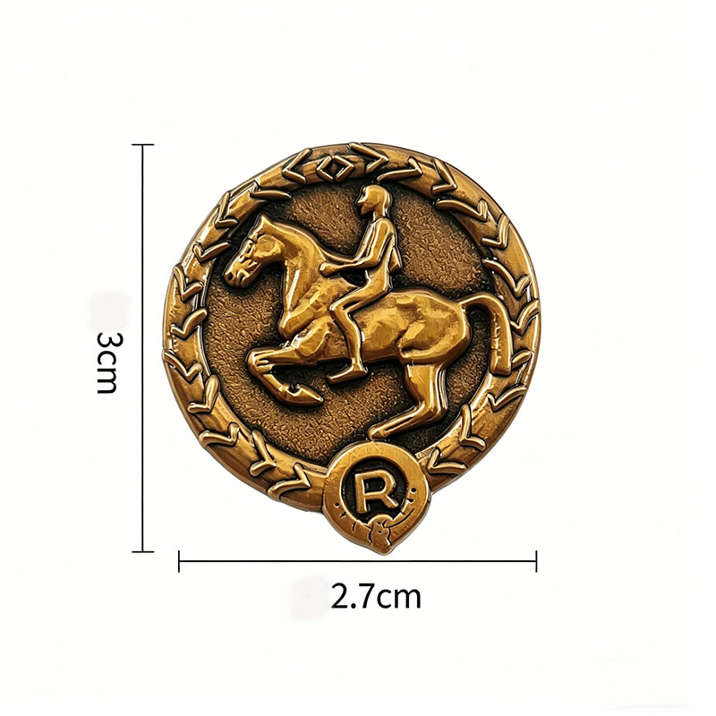 Distintivo Alemão de Cavaleiro - Vintage Collectible Pins avaliação e preço