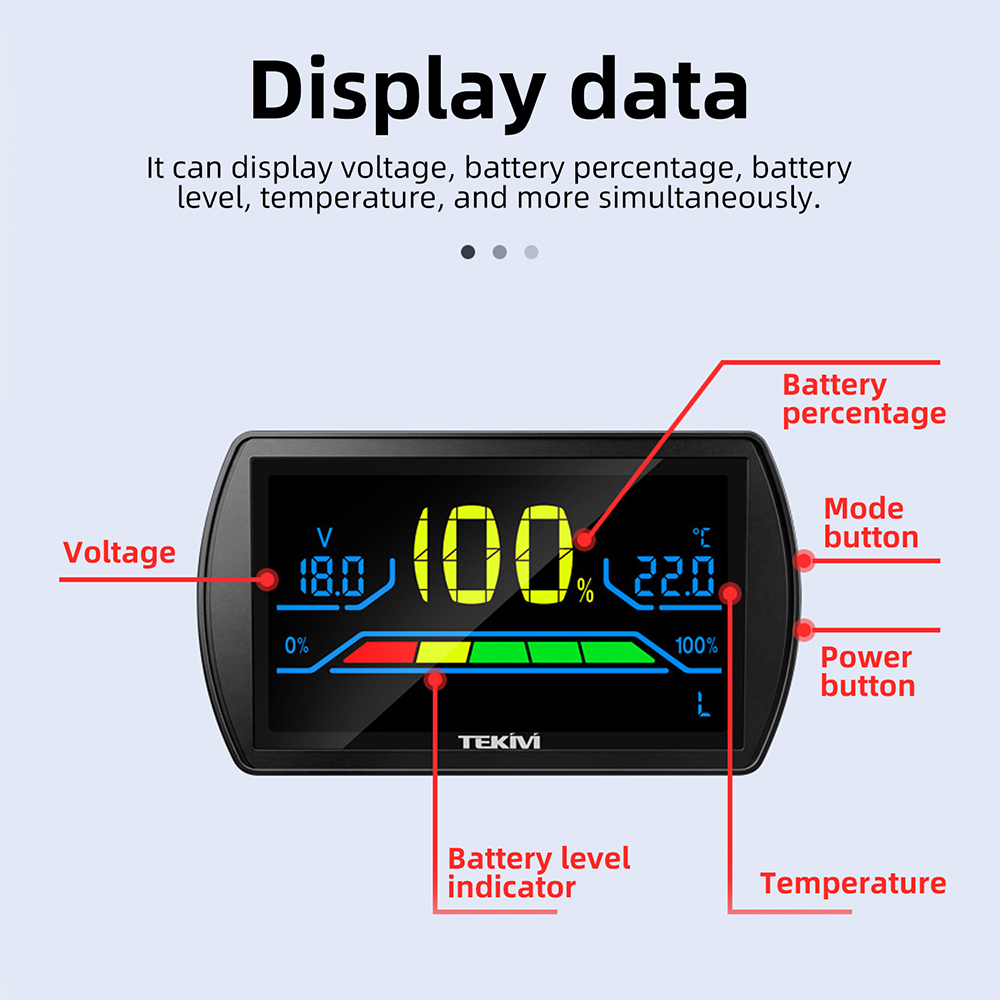 Medidor de Capacidade de Bater - Analog Meter Gauge avaliação e preço