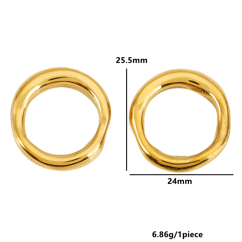 5 Peças de Conectores de Aço I - Vintage Jewelry Collection avaliação e preço