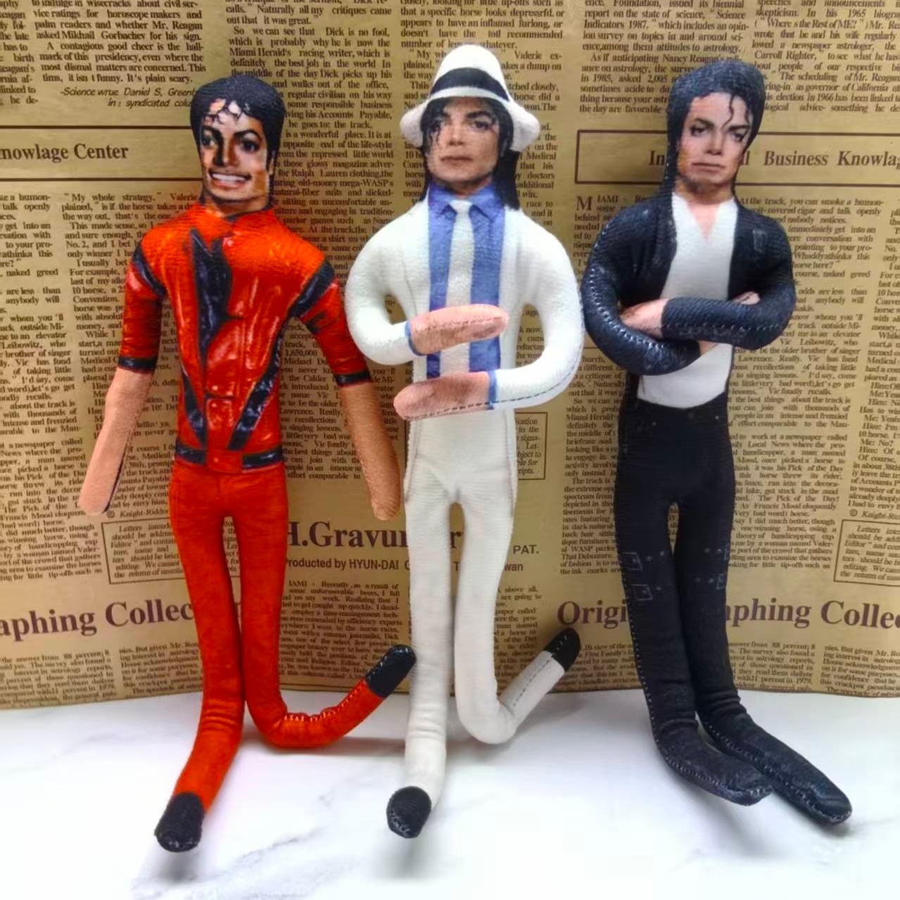 Boneco de Pelúcia Vintage MJ M - Vintage Things Collection avaliação e preço