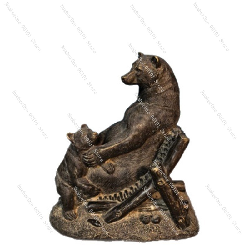 Ornamento de Urso em Bronze An - Vintage Collectible Bears avaliação e preço