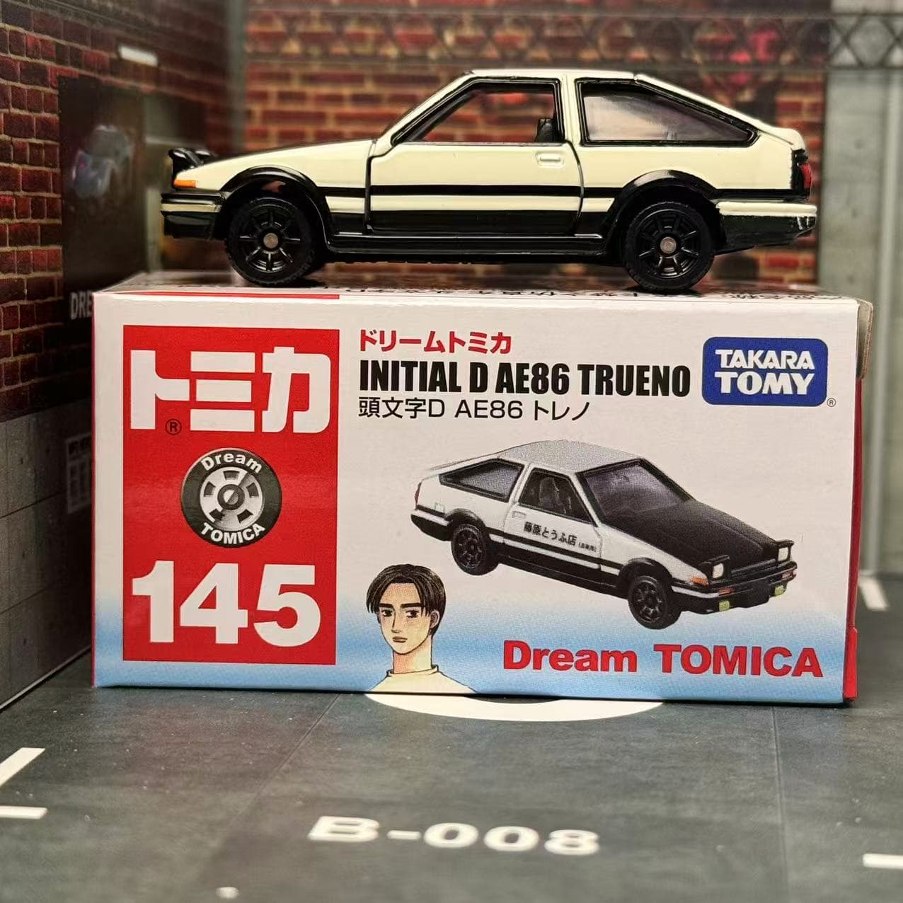 Sonho Tomica NO. 145 Inicial D - Vintage Collectible Toy Cars avaliação e preço
