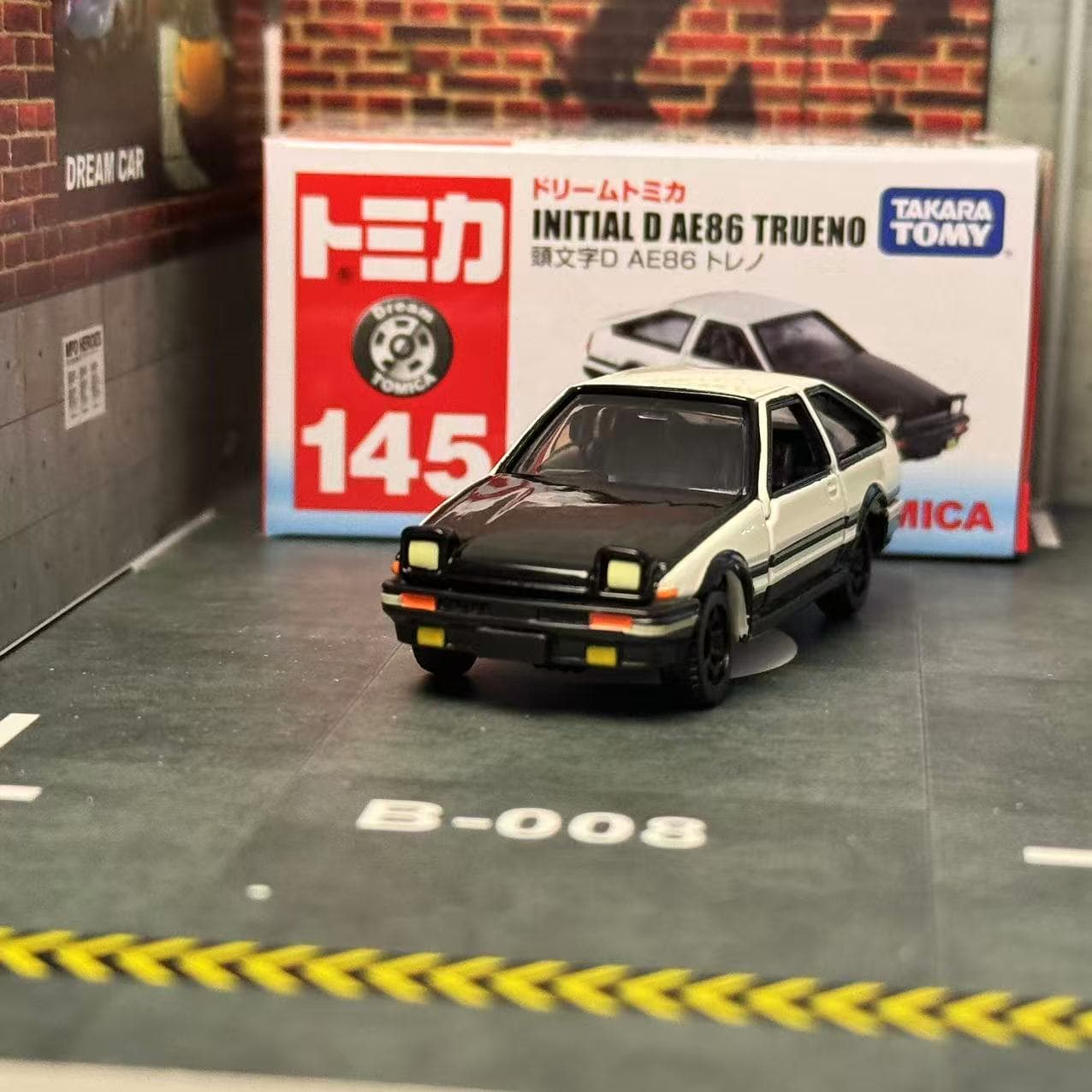 Sonho Tomica NO. 145 Inicial D - Vintage Collectible Toy Cars avaliação e preço