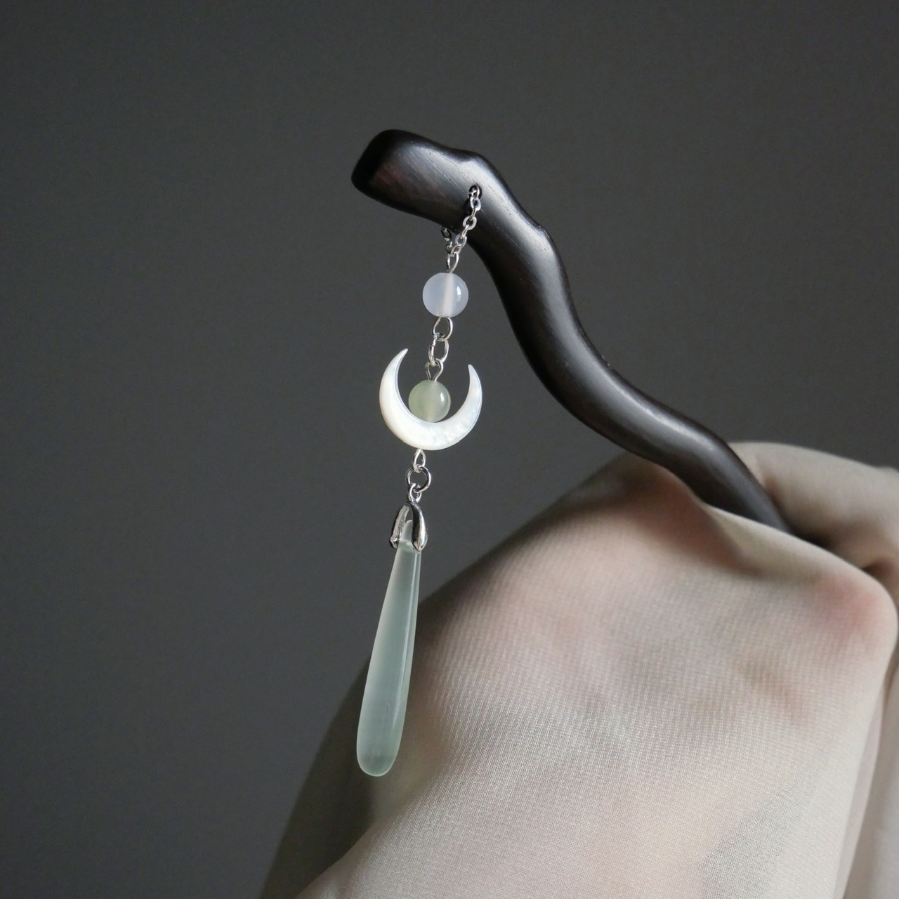 Bastão de cabelo preto de made - Vintage Jewelry Collection avaliação e preço