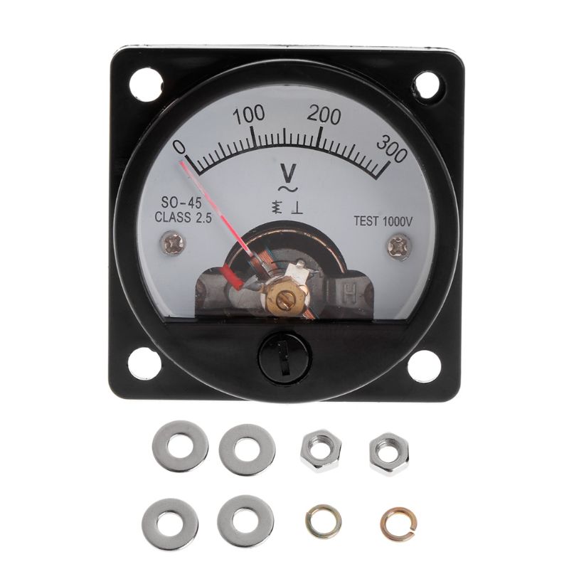 Voltímetro so-45 ac 0-300v, mo - Analog Meter Gauge avaliação e preço