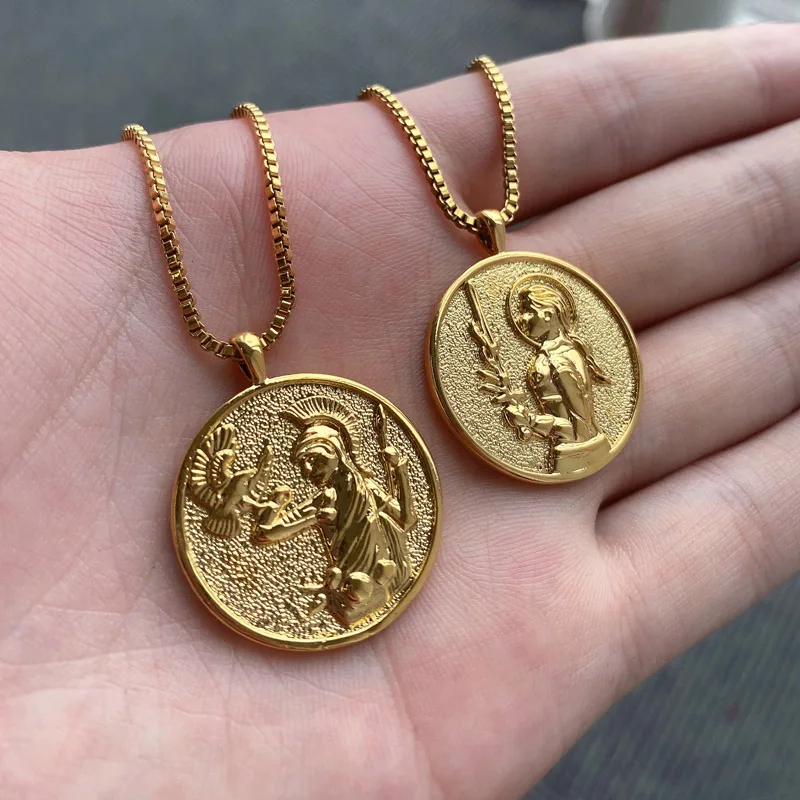 Colar Estético com Moeda da De - Vintage Collectible Coins avaliação e preço