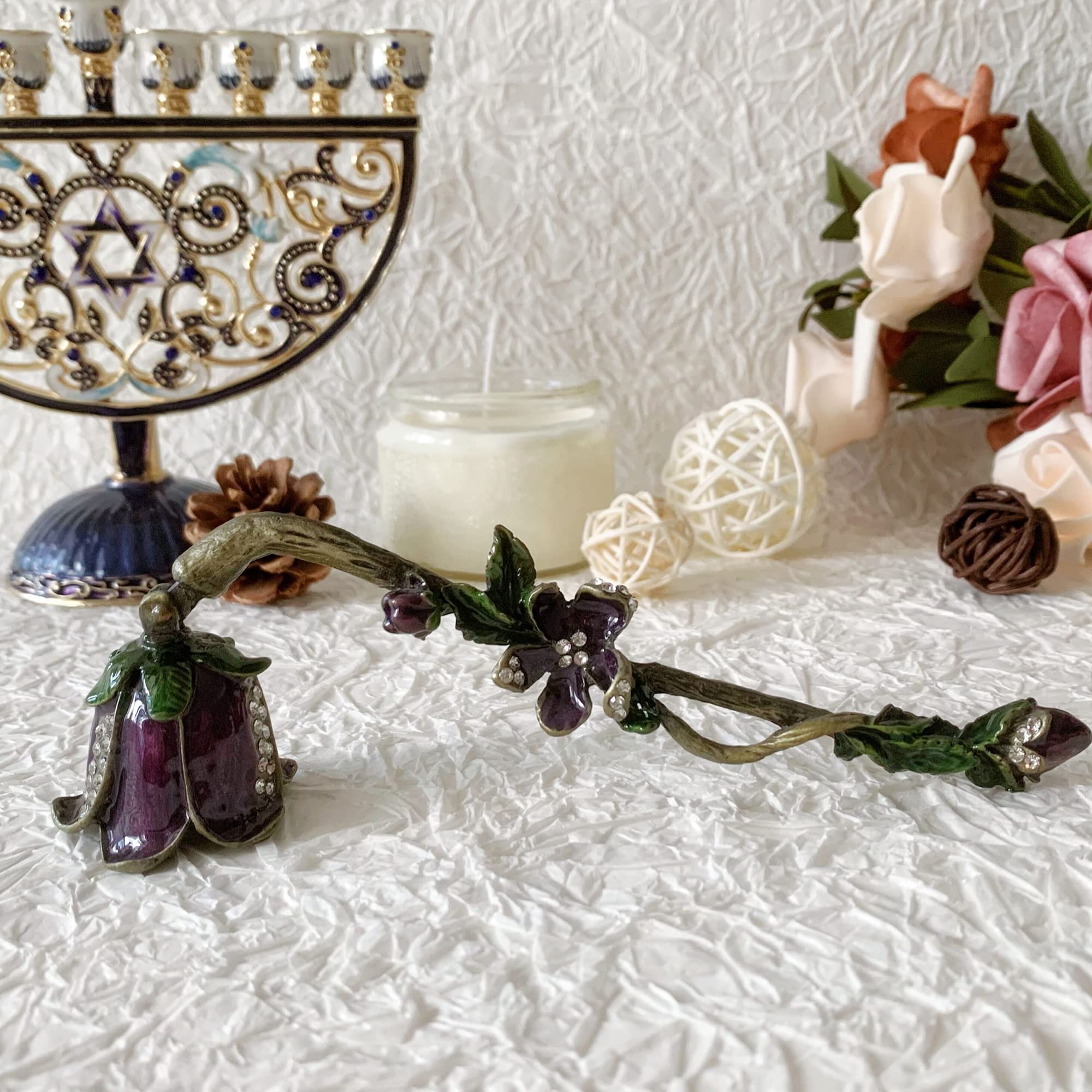 Apagador de Velas Menorá de Lu - Collectible Collection avaliação e preço