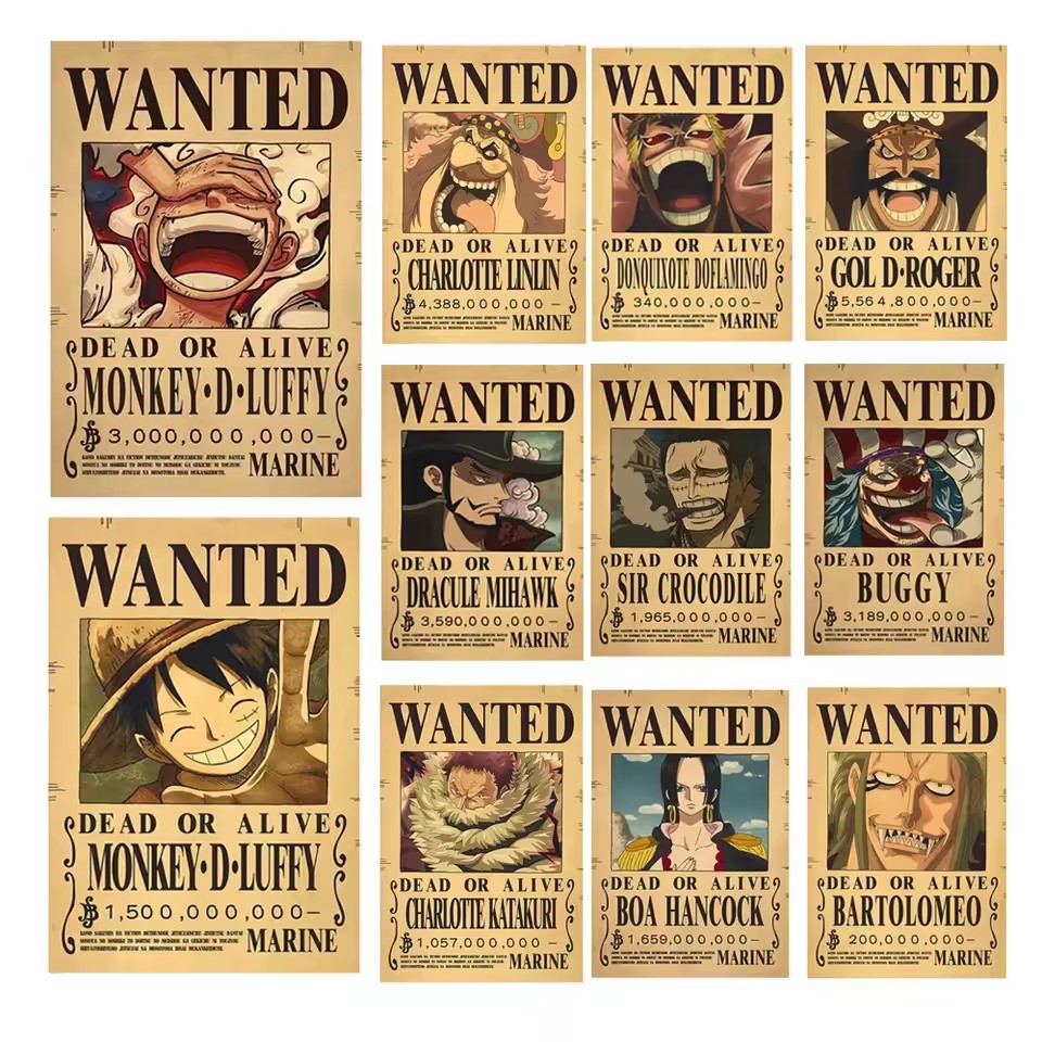 Pôsteres de Procurados do Anim - Vintage Things Collection avaliação e preço