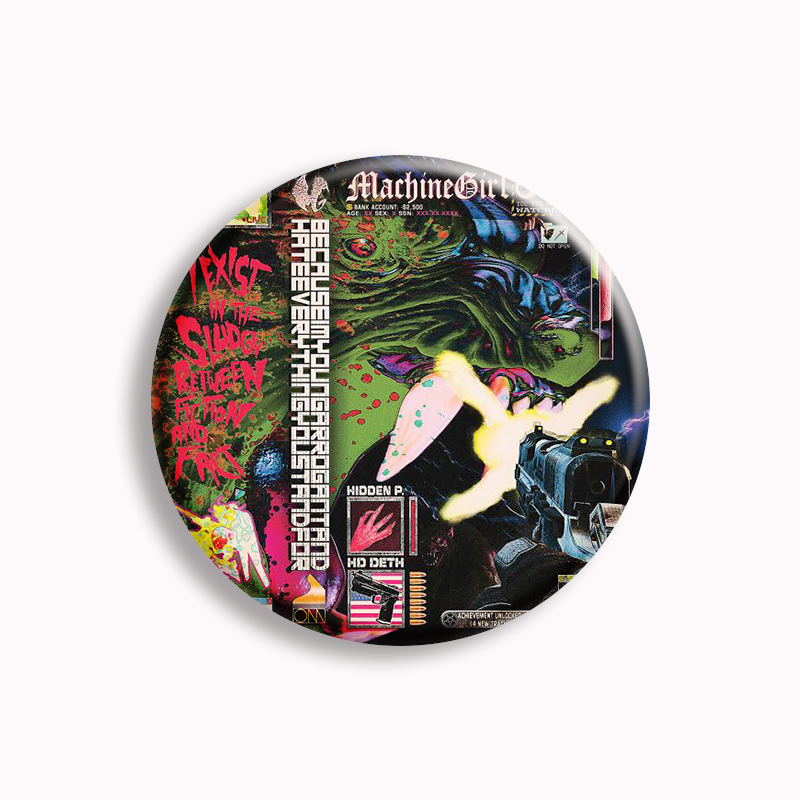 Máquina Alfinete Menina, Vinta - Vintage Collectible Pins avaliação e preço