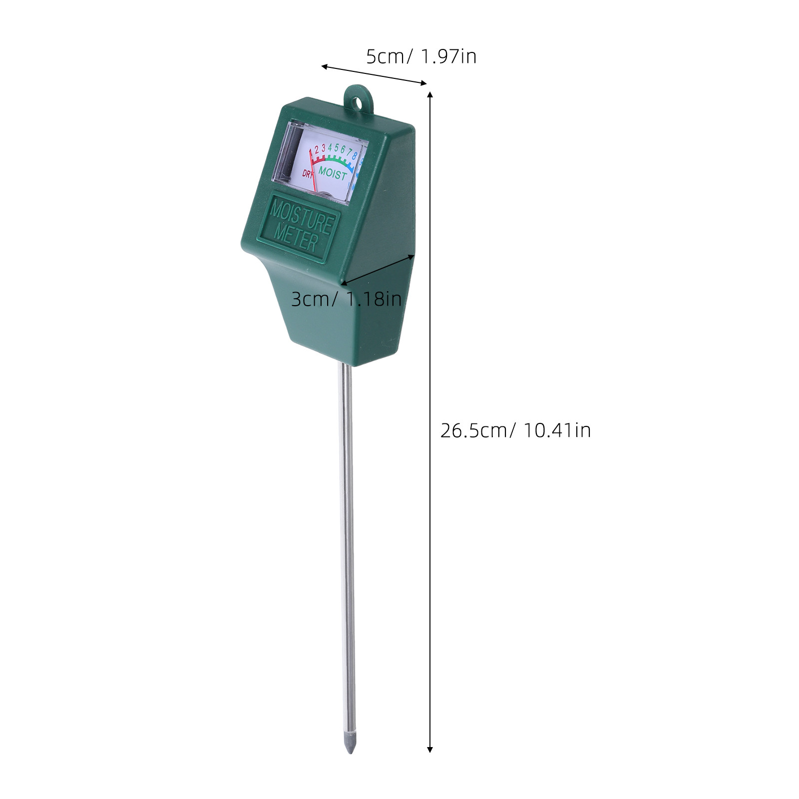6 Medidores de Umidade do Solo - Analog Meter Gauge avaliação e preço