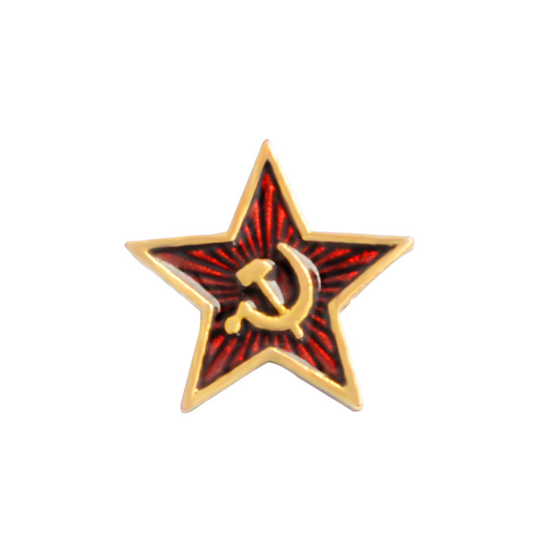 Insignia de estrela vermelha d - Vintage Collectible Pins avaliação e preço