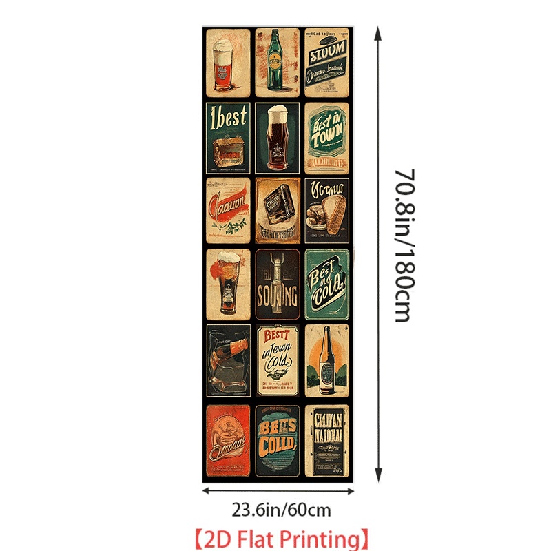 Adesivo para geladeira, adesiv - Vintage Collectible Posters avaliação e preço