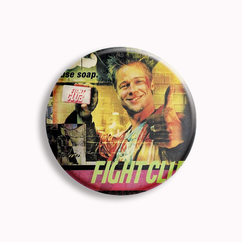 Filme clássico Fight Club Sabã - Vintage Collectible Pins avaliação e preço