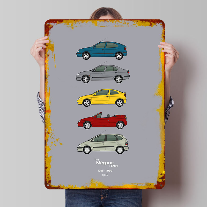 Pôster Impresso Coleção Carro  - Vintage Collectible Posters avaliação e preço