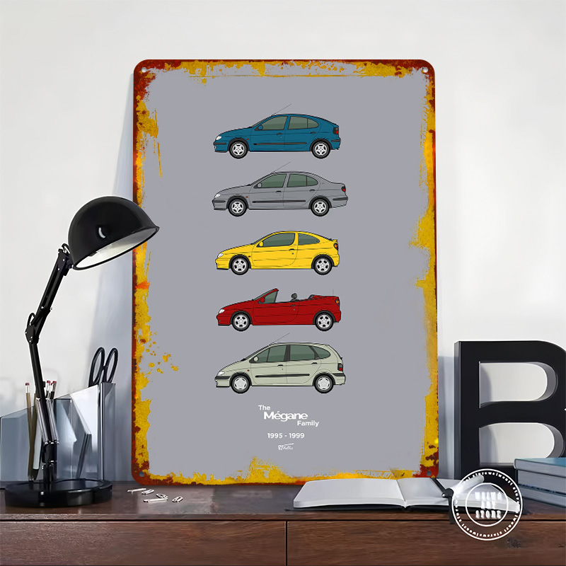 Pôster Impresso Coleção Carro  - Vintage Collectible Posters avaliação e preço