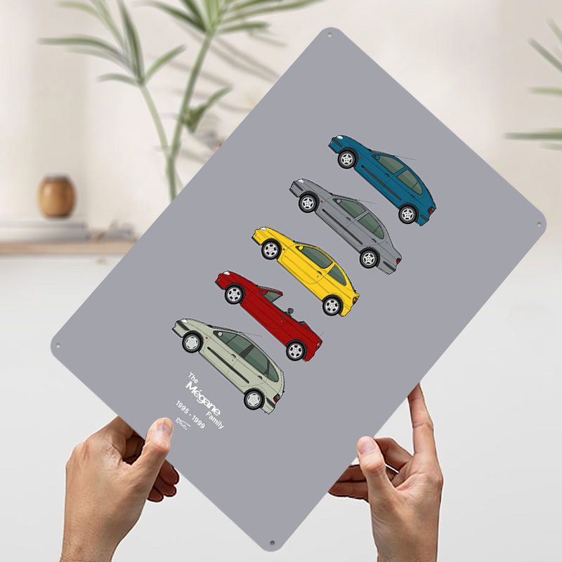 Pôster Impresso Coleção Carro  - Vintage Collectible Posters avaliação e preço