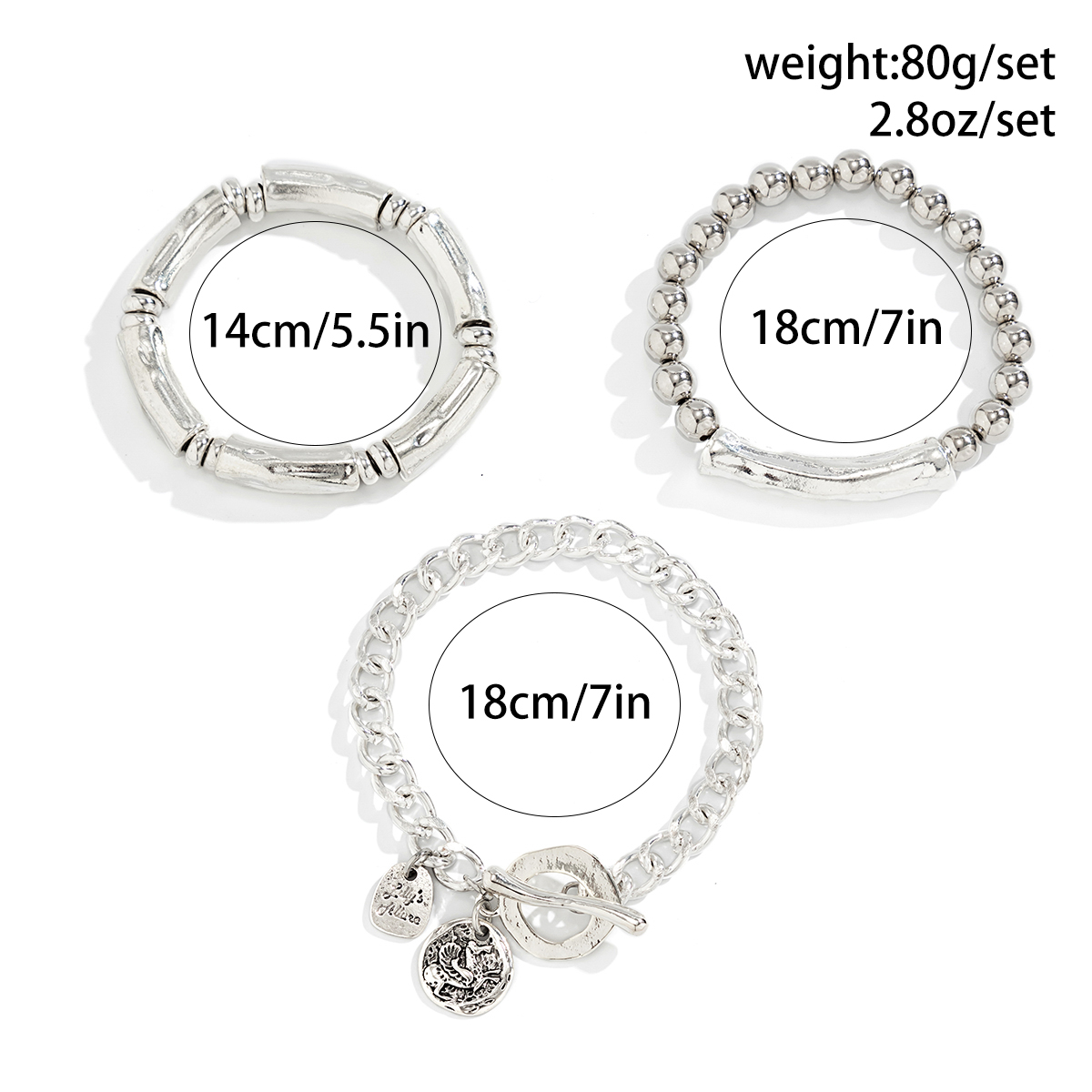 Ingemark-Open Charm Pulseiras  - Vintage Collectible Coins avaliação e preço